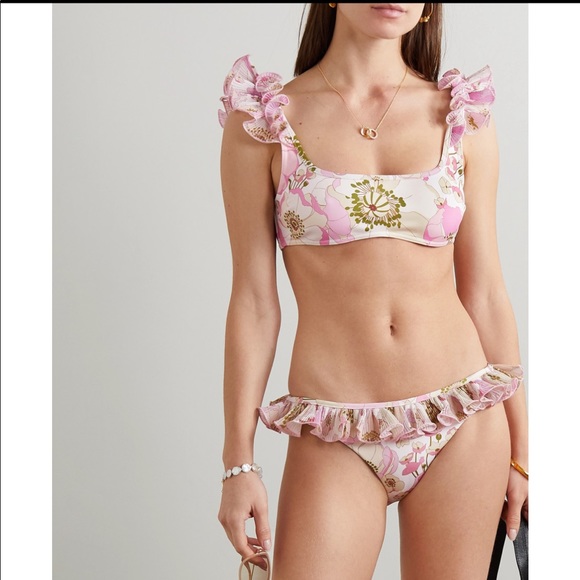 Zimmermann Runway Super Eight Frill Bikini - Picture 2 of 11